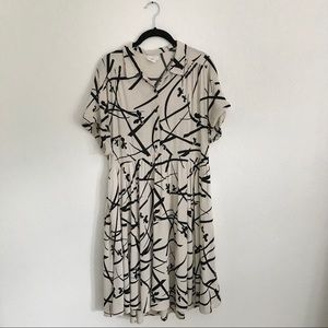 Urban Outfitters Cooperative Abstract Floral Dress